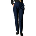 Women's & Misses' Polyester Flat Front Pants